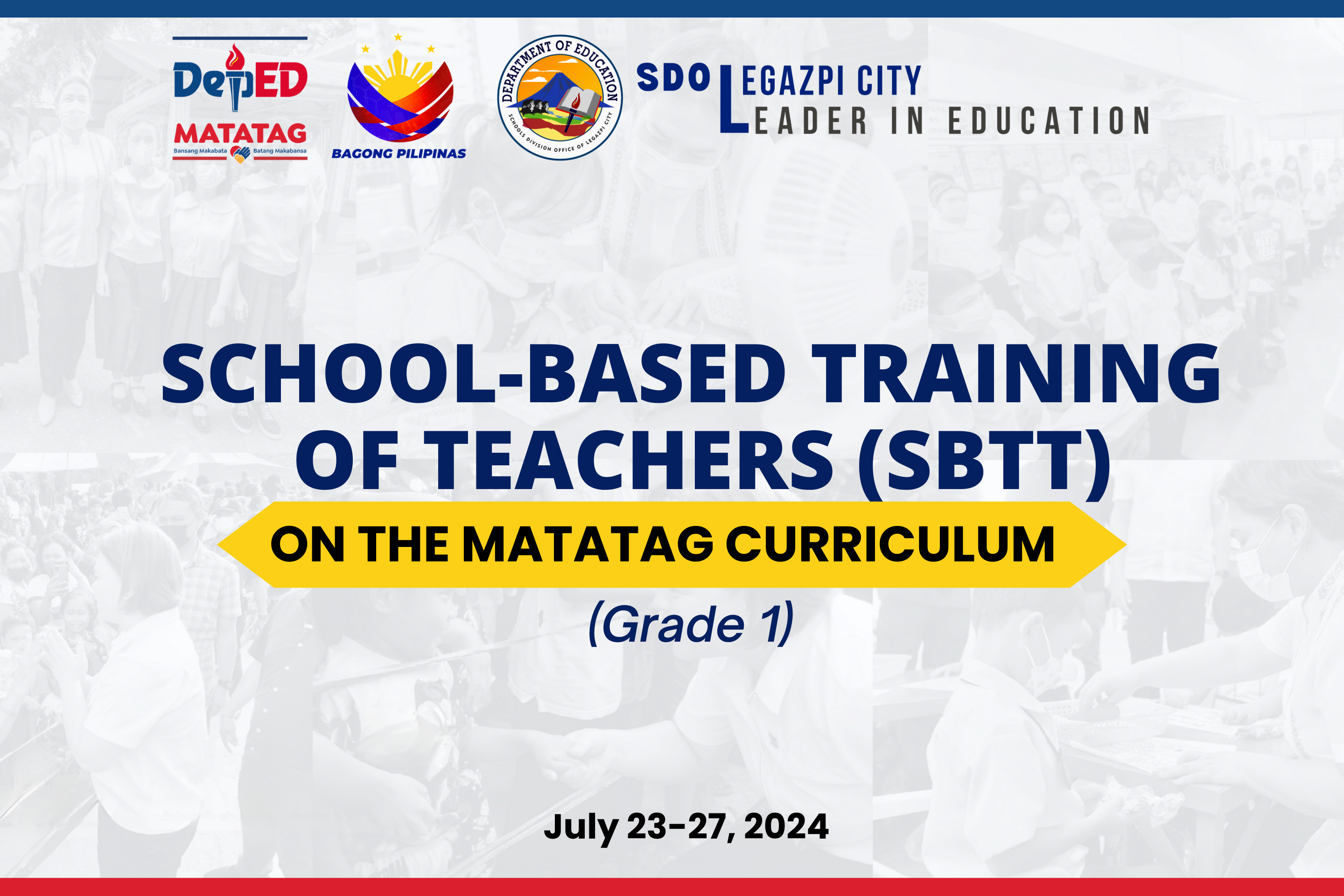 School-Based Training of Teachers on the MATATAG Curriculum (Grade 1)