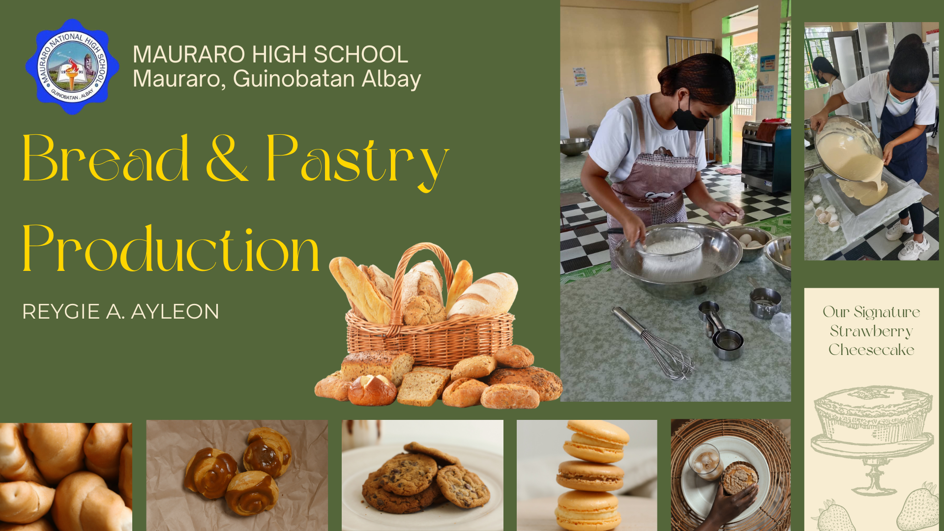 BREAD AND PASTRY PRODUCTION