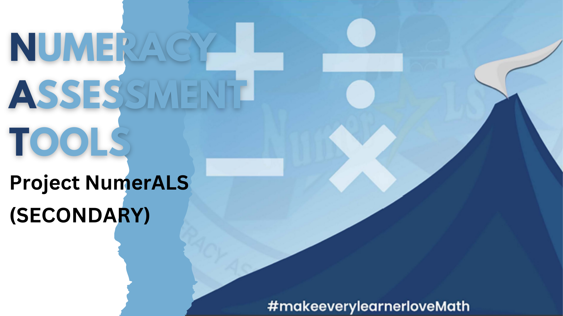 Numeracy Assessment Tools (Secondary)